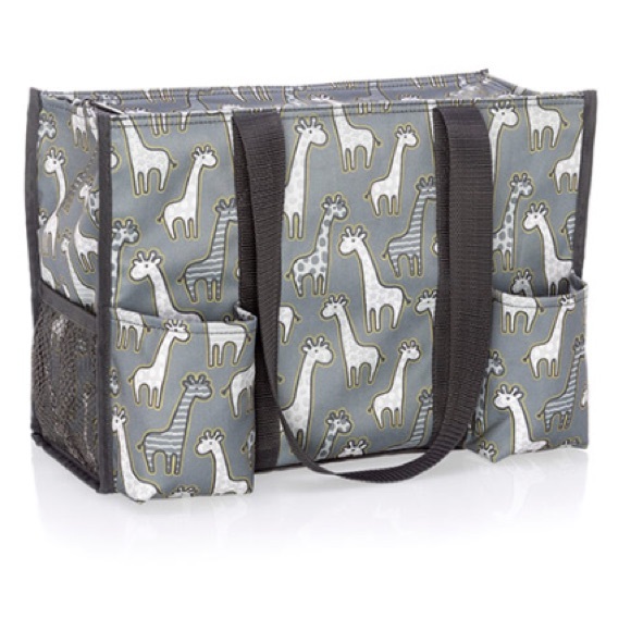 Thirty-One Handbags - Thirty-One 🦒zip top organizing utility tote NWT